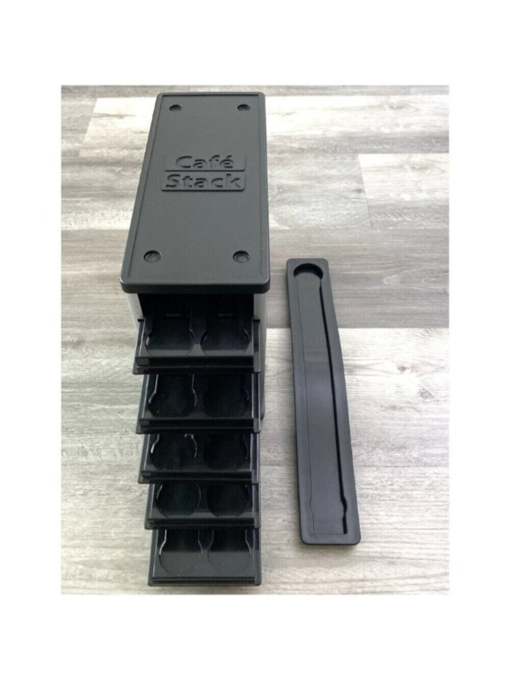 NESPRESSO Pods Holder Storage Cafe Stack 40 Pods & Swissmar 10 Pods Magnetic